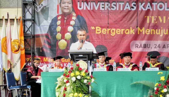 Dies Natalis ke-40 UNIKA Santo Thomas, Ucapan Selamat Wali Kota Medan Serta Berharap Semakin Melahirkan Prestasi Membanggakan