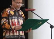Wakil Ketua DPRD Medan Rajudin Sagala Pembaca Teks Pancasila Dalam Peringatan  Harlah Pancasila