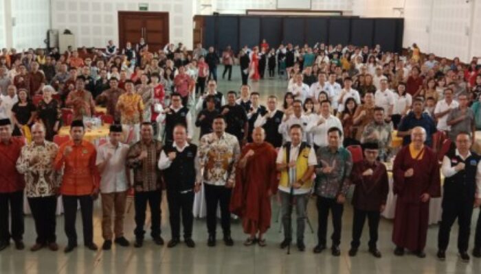 Ketua Permabudhi Sumut Wong Chun Sen Tarigan Hadiri Pelantikan DPD Walubi Kota Medan