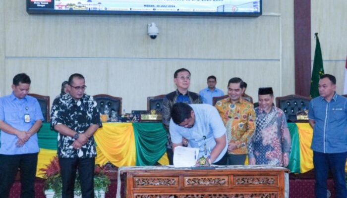 Ranperda RPJPD 2025-2045 Disetujui, Bobby Nasution : Wujudkan Medan Kota Global, Inklusif, Maju, Berkelanjutan