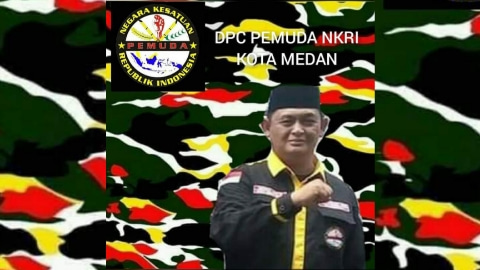 Ketua DPC Pemuda NKRI Kota Medan, Hendra Yanto, Sabtu (13/07/24). (pelitaharian.id/ist).