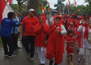 Ribuan Emak-Emak Meriahkan Jalan Santai Pasti Bobby di Medan