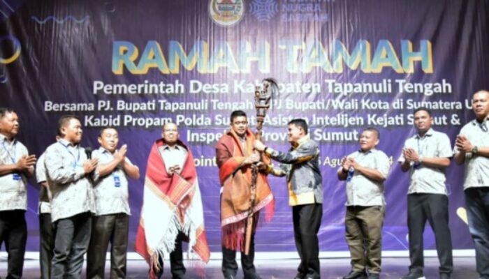 Pj Bupati Tapanuli Tengah Hadiri Ramah Tamah “Quo Vadis Desa 5 Tahun Ke Depan Menuju Indonesia Emas 2045” di Medan