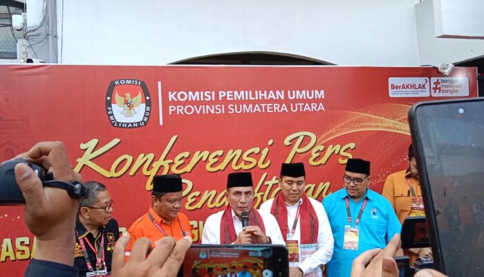 Daftar di KPU Sumut Edy Rahmayadi-Hasan Basri Sagala: Kita Tahu Apa Isi Hati dan Maunya Rakyat Sumatera Utara?