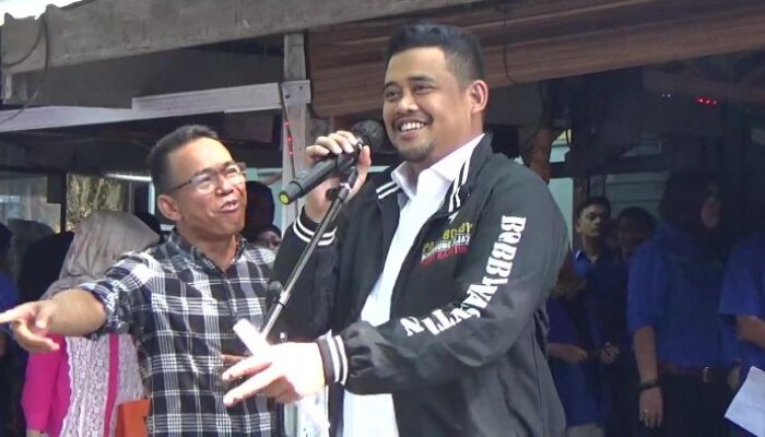 Konsolidasi Akbar Pasti Bobby di Deli Serdang: Bobby Nasution Paparkan Program Andalan Berobat Gratis dan Restorative Justice