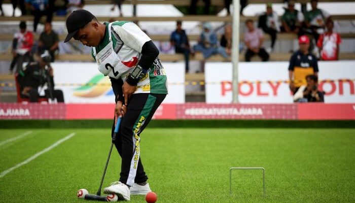 Emas Perdana untuk Sumut! Bendri dan Ilham Ciptakan Sejarah di PON XXI Gateball