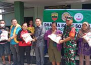 Dharma Bakti Sosial Permabudhi, Tri Dharma dan Koramil Medan Petisah Bagi Ratusan Paket Sembako