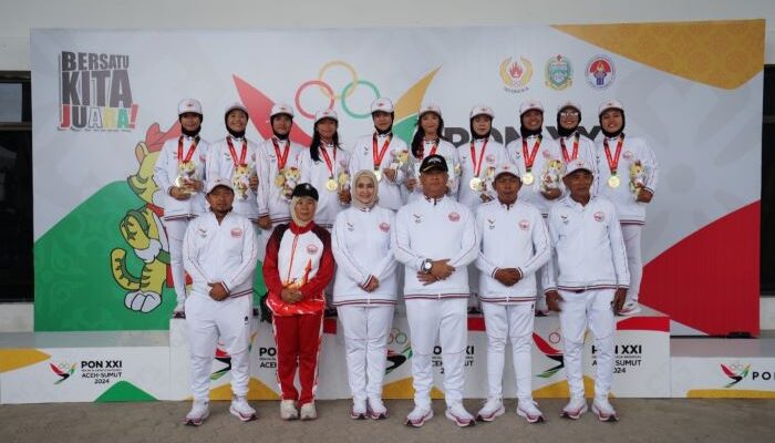 Gembira! Siti Nurulita Bawa Emas Pertama DKI Jakarta di PON XXI dengan LKKB Putri 4000 Meter