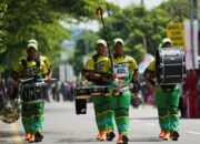 Kontingen Drumband Sumut Optimis Raih Tiga Emas dari LKKB di PON XXI!