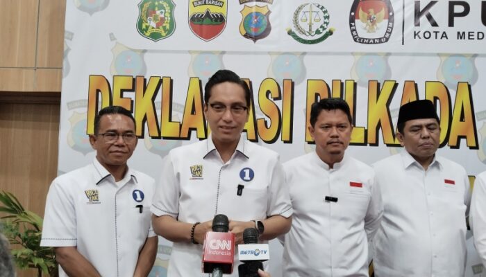 Pilkada Damai Kota Medan: Rico Waas Tegaskan Saling Menghormati Adalah Kunci Perdamaian