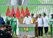 Membanggakan, Stadion Utama Sumut Diresmikan Presiden Jokowi
