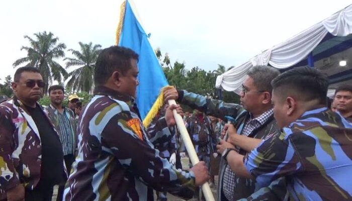 Ribuan Kader Ikatan Pemuda Karya Hadiri Pelantikan PAC Medan Baru, Benny Sihotang: Jangan Tentukan Pilihan Sebelum Instruksi DPP!