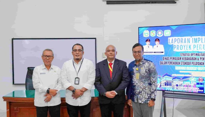 Plt Wali Kota Medan Dukung Aplikasi PakDamkar: Solusi Cepat Penanggulangan Kebakaran di Medan