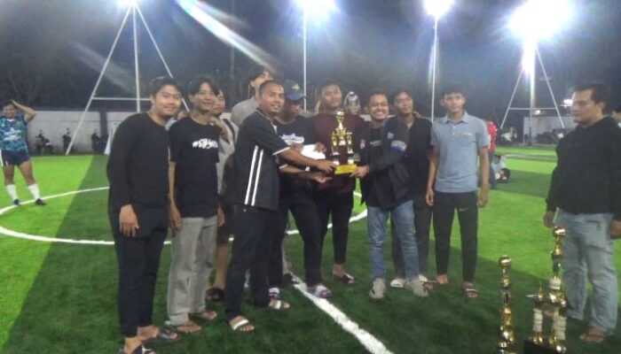 Sukses! Turnamen FUN Mini Soccer Pasti Bobby Kota Medan, A. Fahrezy Harsa: Ini Langkah Cegah Generasi Muda dari Narkoba