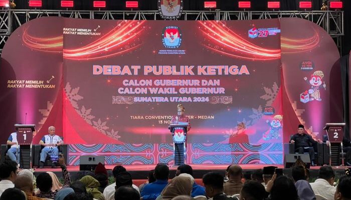 Debat Publik Ketiga Pilgub Sumut 2024: Bobby-Surya dan Edy-Hasan Adu Gagasan Perkokoh NKRI