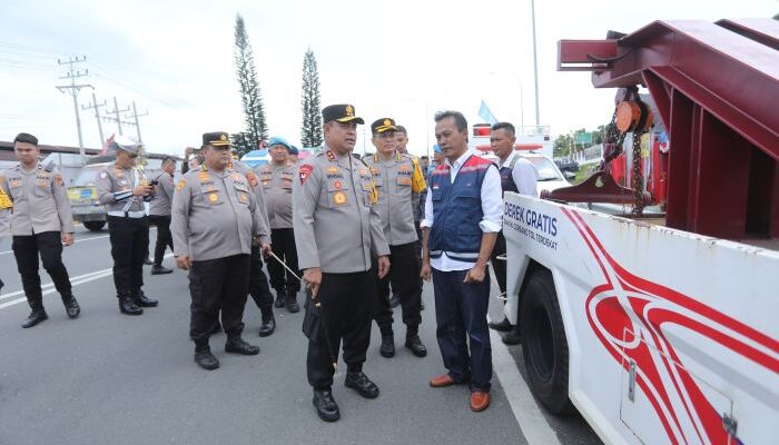 Kapolda Sumut Tinjau Pos Nataru: Fasilitas Lengkap, Aman dan Siaga