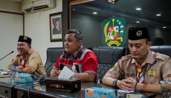 Topan Ginting Tegaskan Komitmen Perkuat Gerakan Pramuka Medan