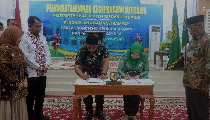 SAMAR & Vitamin-A Resmi Diluncurkan! Pemkab Sergai & PA Sei Rampah Beri Layanan Cepat & Transparan