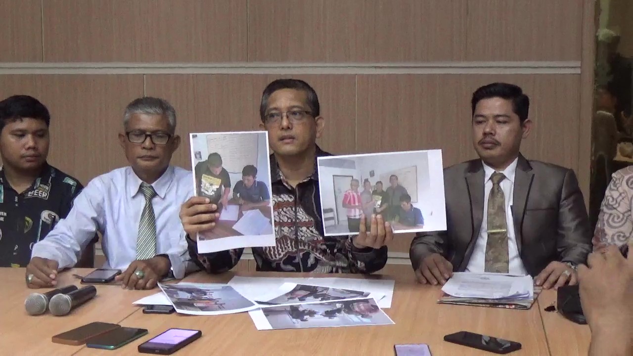 Suasana Konferensi Pers pihak Tim Hukum RS Mitra Sejati. (Pelitaharian.id/ist)