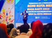 Rico Waas Minta KONI Medan Cetak Tokoh Olahraga Baru, Target Juara Hingga Internasional!