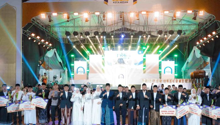 Rico Waas Resmi Tutup MTQ Ke-58 Kota Medan, Medan Selayang Kembali Jadi Juara Umum!