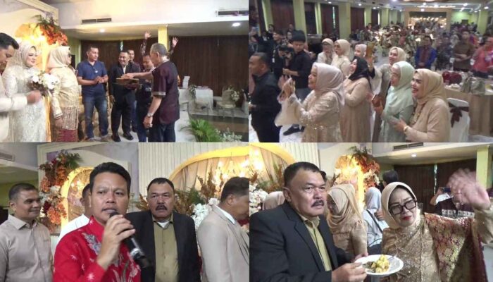 Kejutan Ultah di Tengah Resepsi Putri Erwan Rozadi Bikin Haru, Relawan Pasti Bobby Bawa Kue dan Musik Ulang Tahun