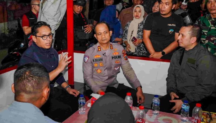 Rico Waas Patroli Hujan-Hujanan Demi Medan Aman, Ini Lokasi-Lokasi yang Disisir