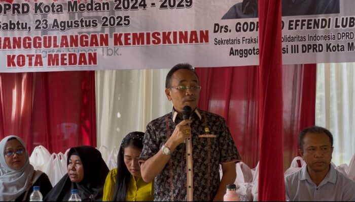 Godfried Effendi Lubis Beberkan Program Kesehatan Gratis hingga Beasiswa di Hadapan Warga Medan