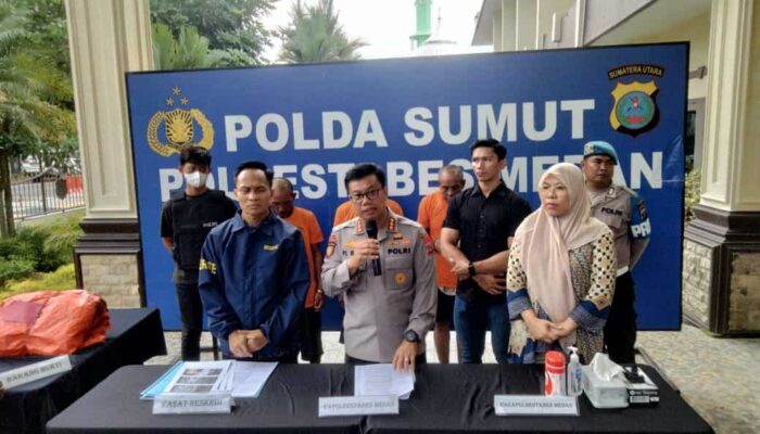 Polrestabes Medan Tangkap Tiga Kakek Diduga Cabuli Anak di Bawah Umur