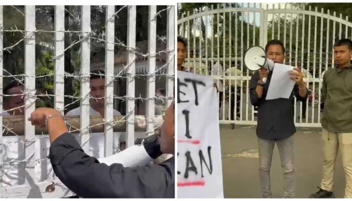 Mahasiswa Gelar Aksi Soroti Dugaan Hilangnya Aset Pabrik Sawit PTPN I di Langkat, Kerugian Negara Ditaksir Rp20 Miliar