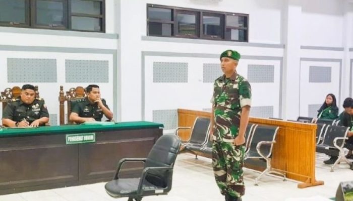 Divonis Seumur Hidup, Prajurit TNI Pembunuh Istri di Deli Serdang Dipecat dari Dinas Militer
