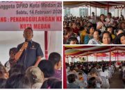 Godfried Effendi Lubis Tegaskan UHC Cukup KTP dan KK Saat Sosperda di Medan Denai, Warga Soroti PKH dan Pelayanan Lurah