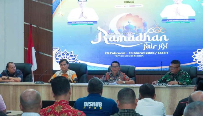 Pemko Medan Finalisasi Ramadhan Fair XX dan Harmoni Imlek 2026, Atur Harga Tenant hingga Skema Pelaksanaan