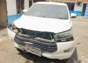 Mobil Tabrak Tiga Motor di Medan Tembung, Lima Orang Terluka