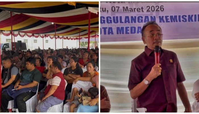 Dialog Sosperda di Sudirejo II, Godfried Lubis Paparkan Program Pemko Medan dan Tampung Aspirasi Warga