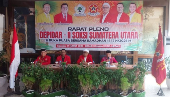 SOKSI Sumut Tetapkan Panitia Musda XII di Ramadan, Perkuat Konsolidasi Kader