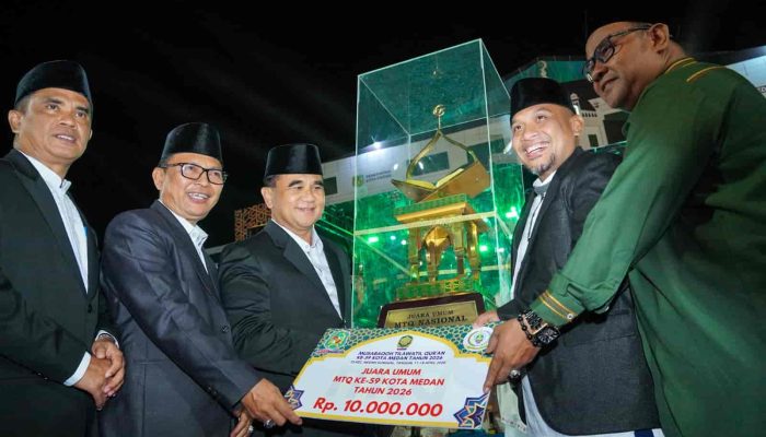 Medan Selayang Juara Umum MTQ ke-59 Kota Medan 2026, Dominasi Prestasi dan Dongkrak Ekonomi UMKM