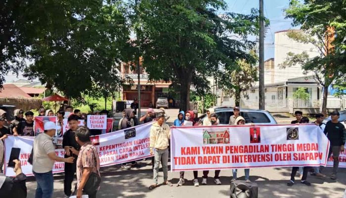 Ratusan Pemilik Rumah Subsidi Pondok Alam Resah, Sengketa Hukum Jadi Sorotan Massa di Medan