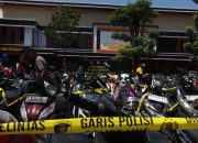 145 Pelaku Kejahatan Jalanan Diamankan, Polrestabes Medan Temukan 136 Kendaraan di Delapan Gudang Penampungan