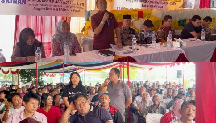 Godfried Effendi Lubis Serap Aspirasi Warga dalam Sosperda Kemiskinan, Keluhan BPJS dan PKH Mengemuka