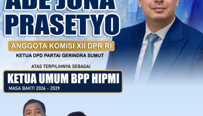 Ade Jona Prasetyo Resmi Nahkodai BPP HIPMI 2026–2029, Fauzi SH Optimistis Pengusaha Muda Kian Berkembang