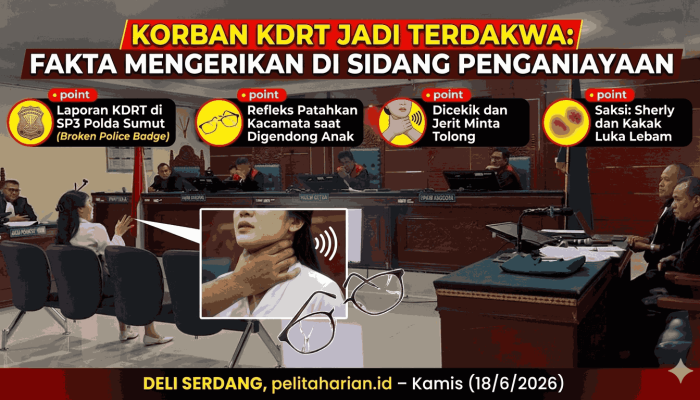 Sherly Mengaku Korban KDRT, Kini Jalani Sidang Sebagai Terdakwa Dugaan Penganiayaan