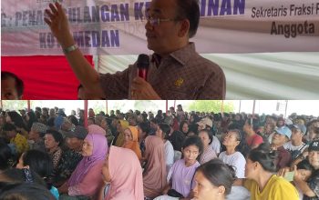 Godfried Effendi Lubis Soroti Minimnya Pemahaman Program Penanggulangan Kemiskinan, Drainase hingga Lampu Jalan Jadi Keluhan Warga Medan Denai