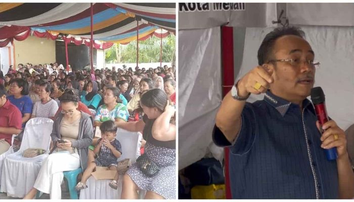 Lokasi ke 2: Reses di Medan Amplas Dipadati Warga, Godfried Lubis Soroti Kemudahan Layanan Kesehatan hingga Penyerapan Aspirasi Publik