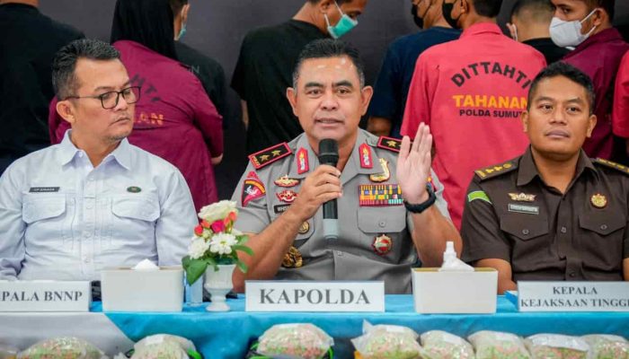 Kapolda Sumut Pastikan Oknum Polisi Terlibat Narkoba Diproses Pidana Tanpa Pengecualian