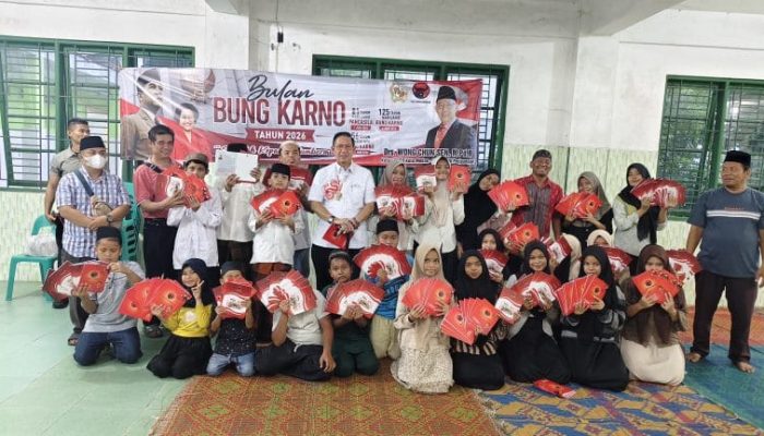 Bulan Bung Karno Jadi Momentum Wong Chun Sen Tanamkan Nasionalisme kepada Anak Panti