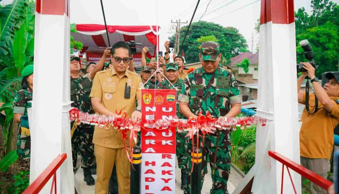 Jembatan Perintis Garuda Mulai Difungsikan, Akses Tiga Kecamatan di Medan Kembali Normal