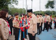 Rico Waas Titip Pesan ke Pramuka Medan: Jaga Nama Baik hingga Bangun Jejaring