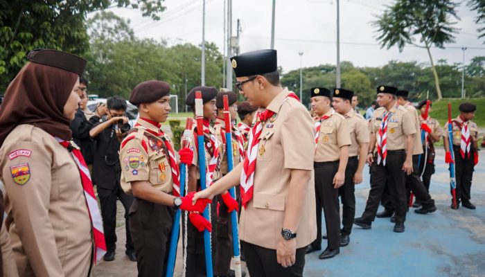 Rico Waas Titip Pesan ke Pramuka Medan: Jaga Nama Baik hingga Bangun Jejaring