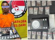 Polres Dairi Amankan Pria Bawa 13,25 Gram Sabu, Polisi Dalami Asal Barang